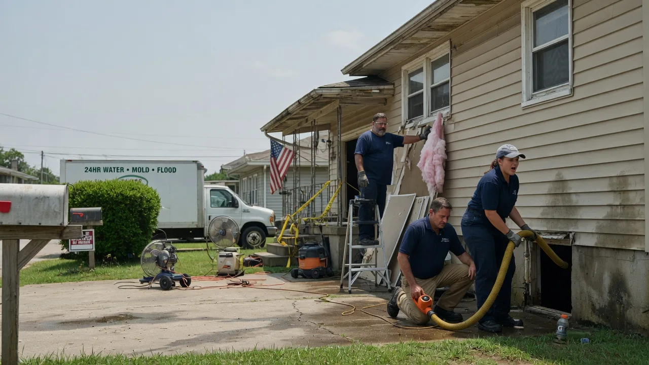 Water Damage Repair in Dill City, OK near me